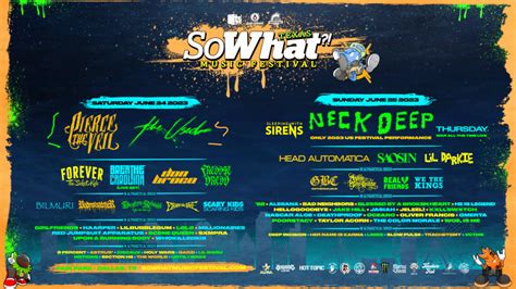 so what?! music festival: The Melodic Symphony of Life